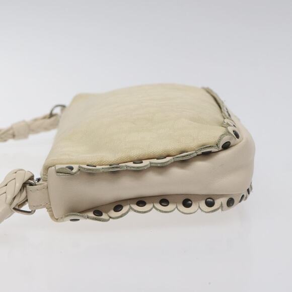 DIOR Trotter Canvas Shoulder Bag White - Picture 5 of 12